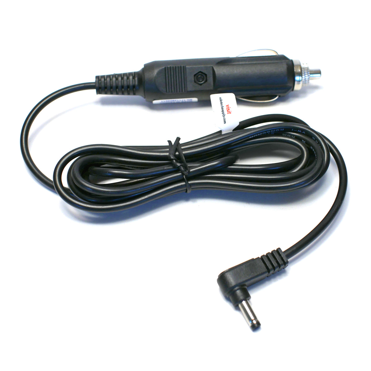 Edo tech DC car charger adapter Cable power Cord for philips Single Dual Screen Portable dvd player (6.5' Long Cord)