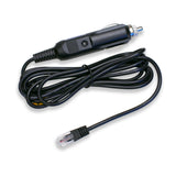 12V RJ11 Car Charger Power Cord Compatible with Valentine One V1 Gen 1 &amp; Gen 2 Radar Detector, 6.5 Ft Vehicle Cigarette Lighter Power Cable with Inline 2A Fuse and LED Power Indicator