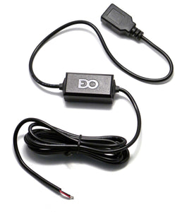 5V 3A USB Direct Hardwire DC Power Adapter Kit