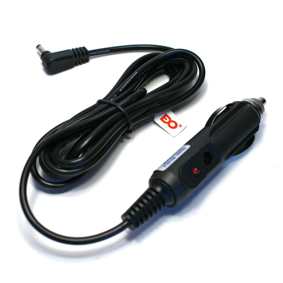 EDO Tech 6.5 Ft  Car Charger Power Adapter for GPX PD901W PD901 Portable DVD Player