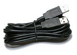 EDO Tech 10 Ft USB Type A Male Audio Video Cable for RCA Dual Screen Portable DVD Player