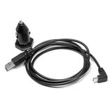 EDO Tech Mini USB Charging Cable & Ultra Compact Car Charger for Garmin Nuvi GPS